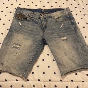 Mens Brooklyn Calling Jean Shorts